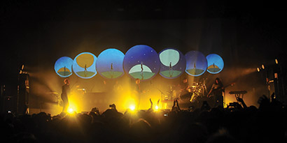 Bombay Bicycle Club Tours U.K. with XL Video Projections