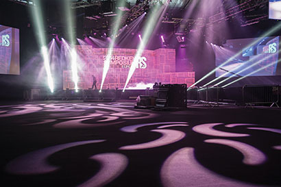 XL Video supplied media server mapping and control plus side screens to producers Zibrant LIVE! for the Redken European Symposium event at London Olympia.