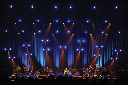 Sting & Paul Simon tour photo by Steve Jennings