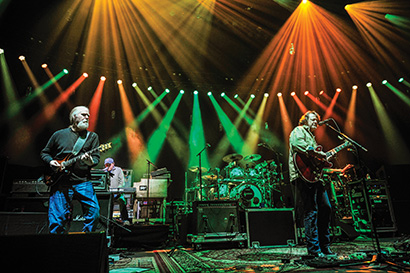 Pulse Lighting provided GLP’s new impression X4S to support Widespread Panic’s latest theatre tour