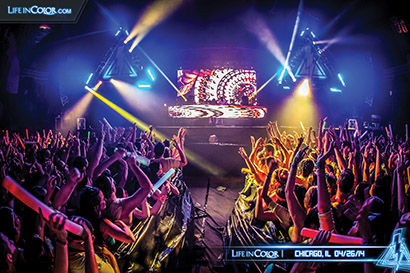 Life in Color’s Unleash Tour Includes Chauvet Professional Fixtures