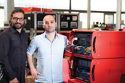 Riedel Communications promoted marketing manager, Christian Bockskopf, pictured left, to head of marketing. The company also hired Serkan Güner, pictured right, as its marketing and communications manager.