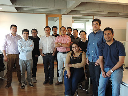 VGL’s technical staff in Santiago