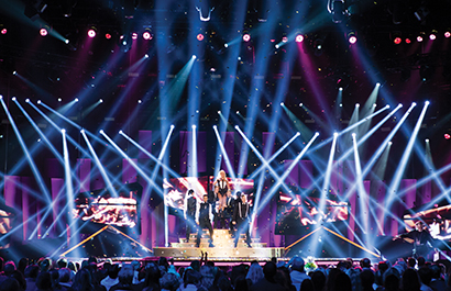 Melodifestivalen Tour Rig Includes 150+ Clay Paky Fixtures