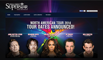 More info on the 2014 arena tour can be found at jesuschristsuperstar.com