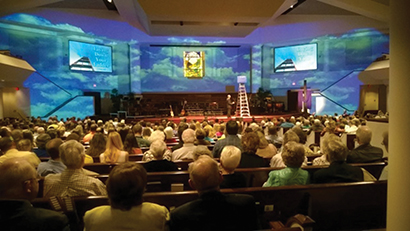 First Baptist Church in Allen, TX Equipped with Hitachi Projectors