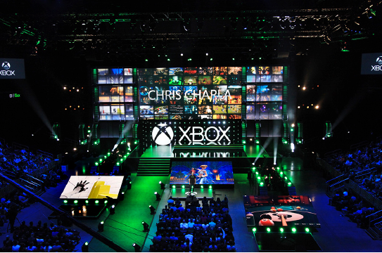 Microsoft Xbox Press Briefing held June 9, prior to E3 2014. Photo by Nadine Froger