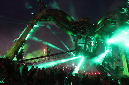 Glastonbury's Arcadia Returns with Custom Staging, Visuals