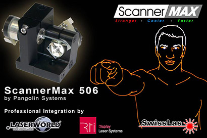 Some Laserworld Products Now Feature Pangolin Systems’ ScannerMax Galvos