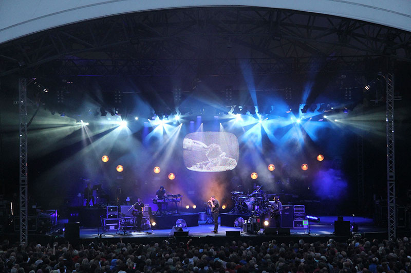 Fineline Provides Lighting and Video Support for Eden Sessions in Cornwall, U.K.