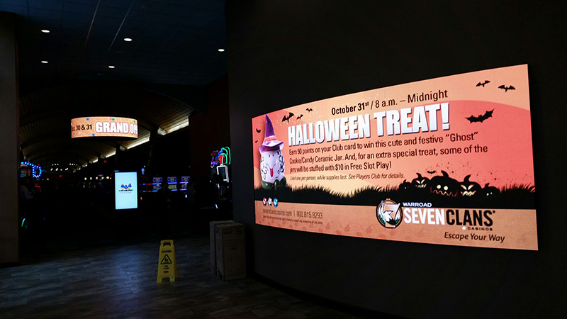 Seven Clans Casino Installs NanoLumens’ NanoCurve and NanoWrap LED Displays