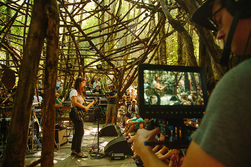 Pickathon Music Festival Relies on Blackmagic Studio Camera and ATEM Production Studio 4K. Photo by Alicia J. Rose