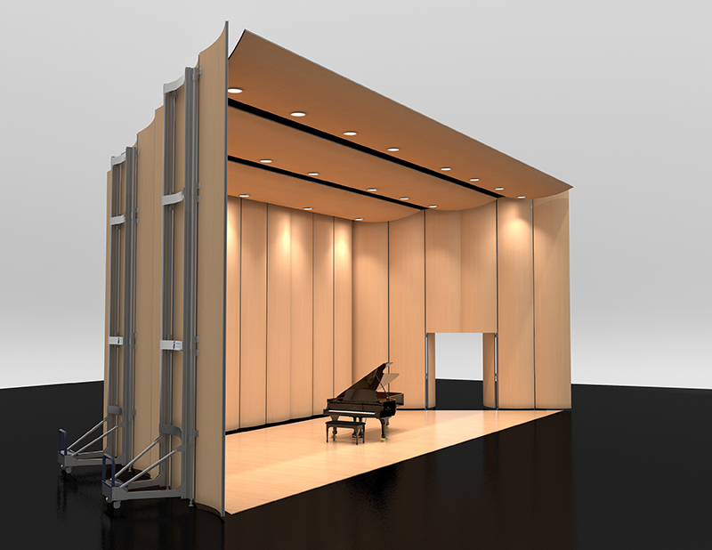 Bravado Acoustical Shell System from Staging Concepts