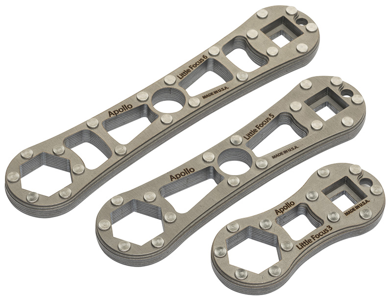 Apollo Design Technology Updates Little Focus Wrench Line