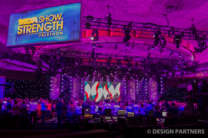 ABC’s MDA Show of Strength aired as a two-hour special Aug. 31. Photo by Design Partners