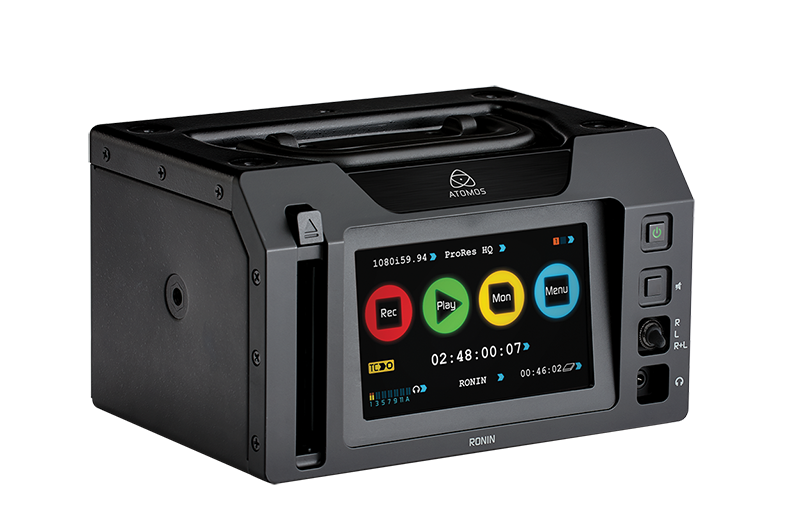 Atomos Ronin Portable Video Recorder and Monitor. The unit is available in standalone and rackmount versions.