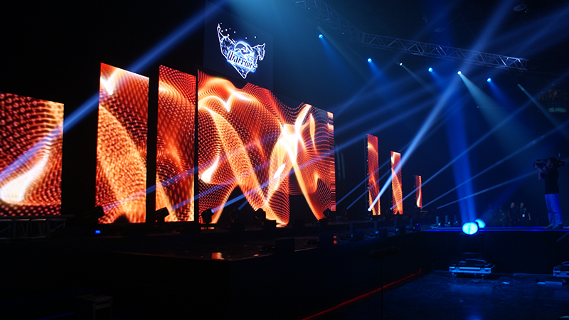 For this event in Las Vegas, panels of Edslumen Mini P3mm create striking visual impact.