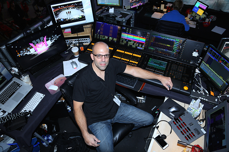 Lighting programmer/designer Ken Jones