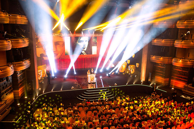 XL Video supplied LED screens and control for the 2014 BAFTA Cymru Awards. Photo courtesy of BAFTA Cymru by Huw John