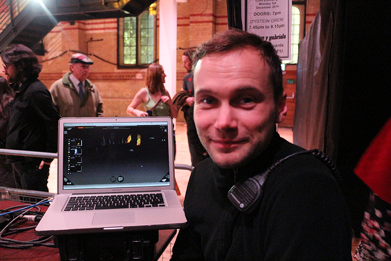 Krisjanis Berzins operates the show using Ai Version 8 - Bondi, running from a Software Licence Key.