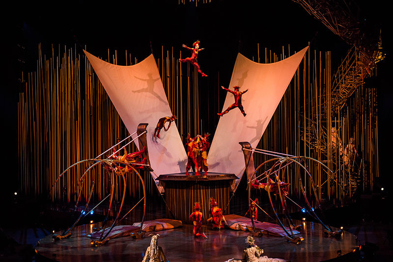 Cirque du Soleil Varekai: Riggers Fly Performers, Not Just Motors