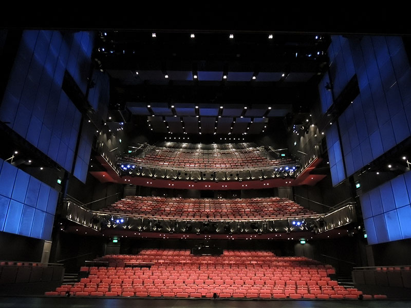 Sadler's Wells Theatre installs new LED house-lighting system supplied by GDS