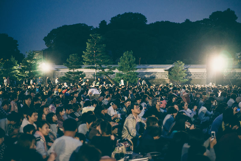 Kanazawa Castle project mapping event