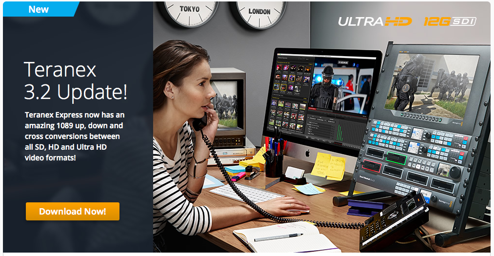 Blackmagic Design announced the update on its website.