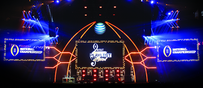 AT&T Playoff Playlist Live, photo courtesy Solomon Group