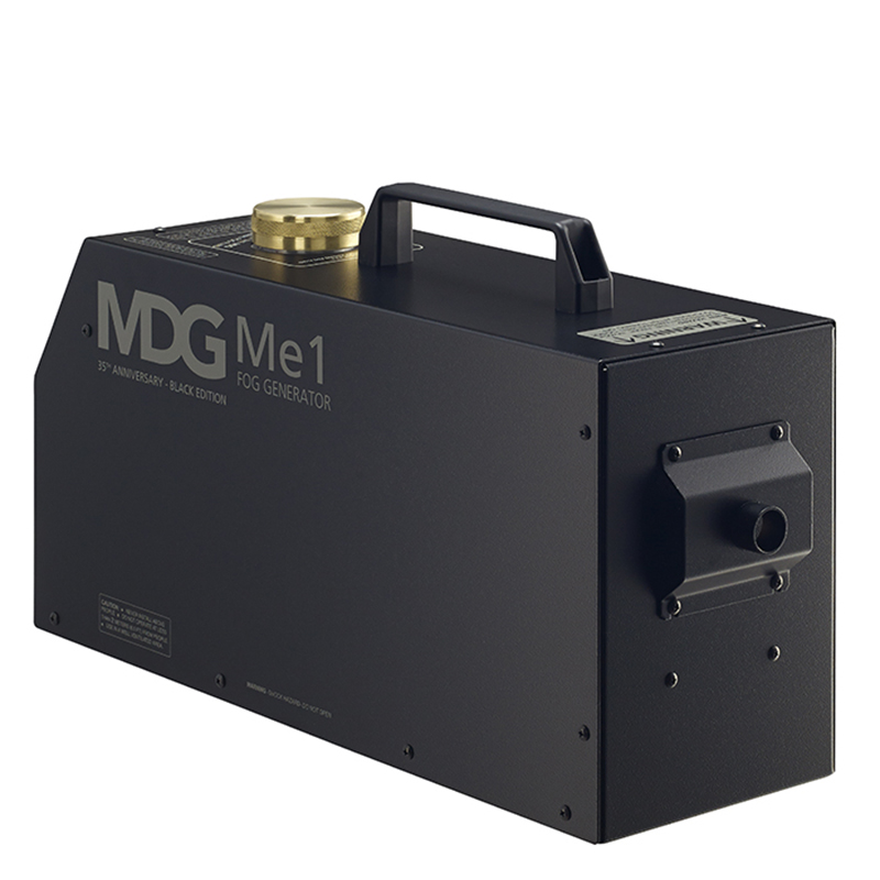 DG’s newly released Me1, Me2 and Me4 fog generators - black limited edition in celebration of the company’s 35th anniversary