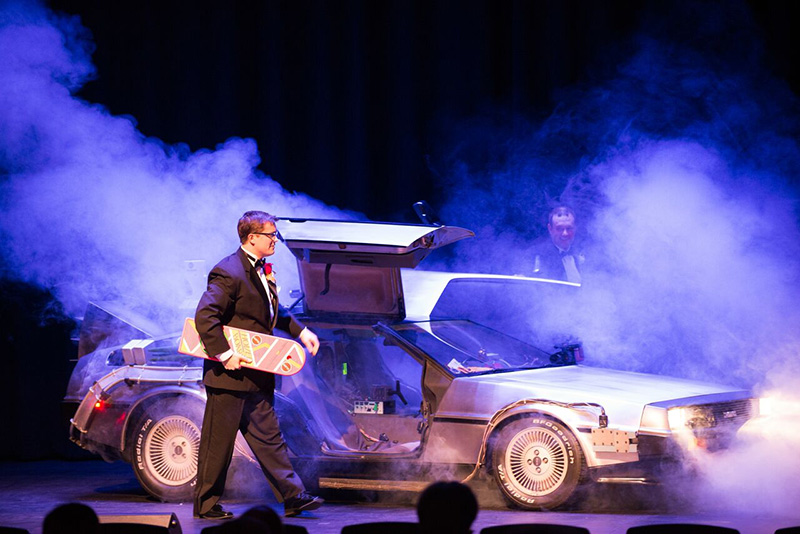 Grand Opening Ceremonies included 'Back to The Future' Presentation at Greensburg, Kansas, Twilight Theatre