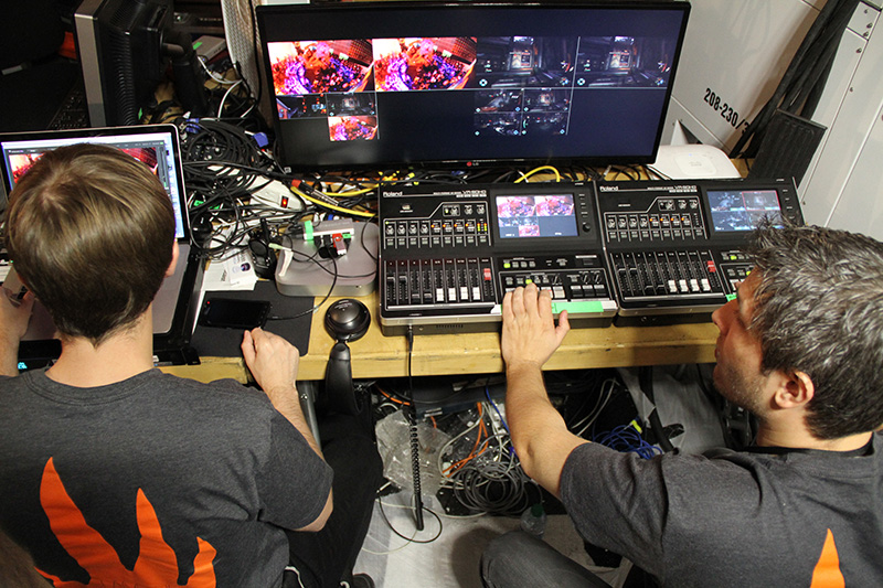 Mobeon used Roland’s VR-50HD for E3 2014.