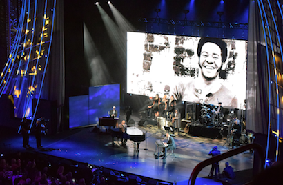 Pete's Big TVs provided high res LED video walls and more at the 2015 Rock and Roll Hall of Fame Induction Ceremony.