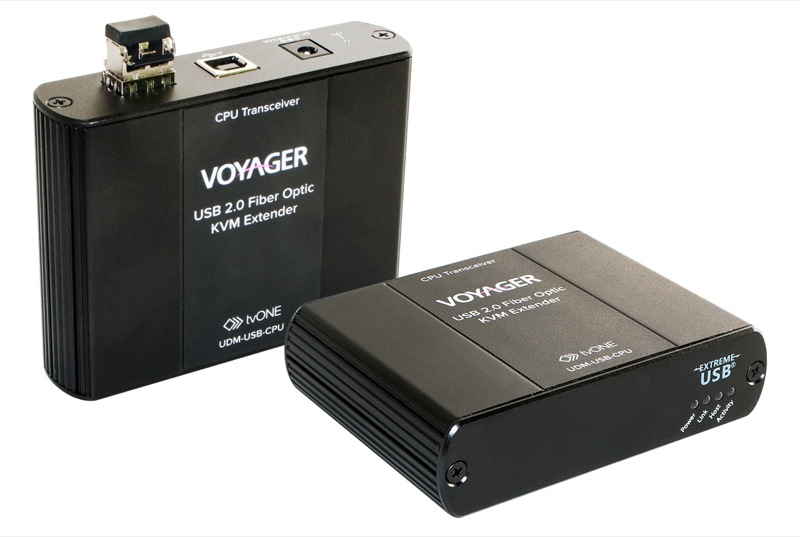 Voyager Fiber Optic KVM Extender