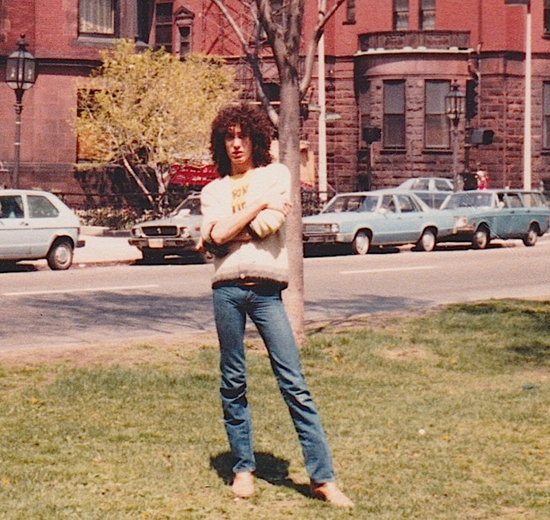 Jon Pollak, circa 1976, in NYC