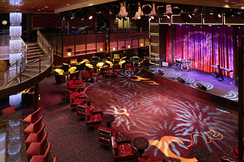 The Music Hall can be a relaxing lounge or turn into a club with live dance music