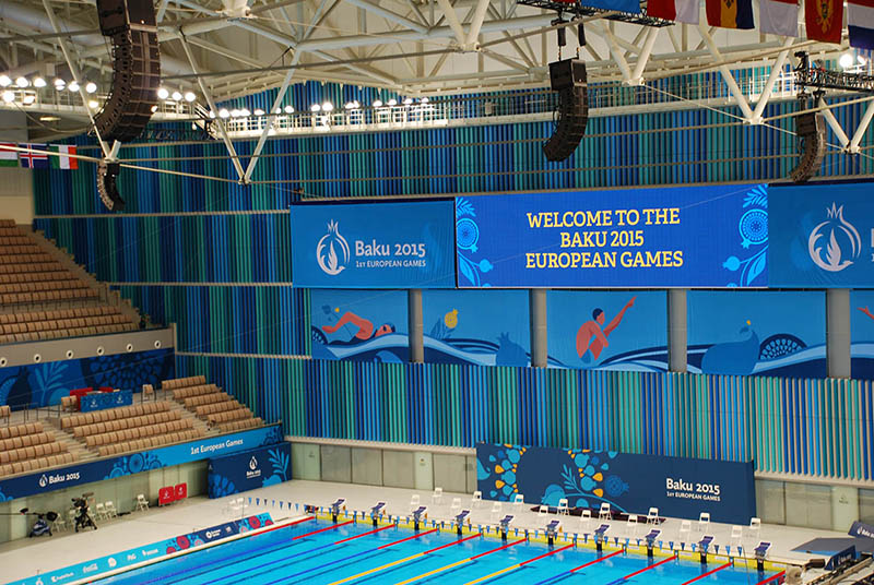 Pool at the European Games