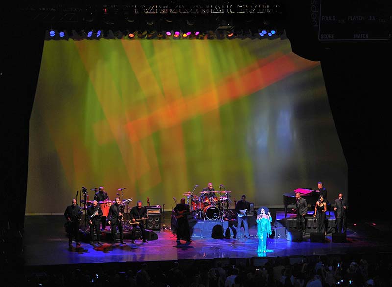 Diana Ross crew and gear for Hawaii shows