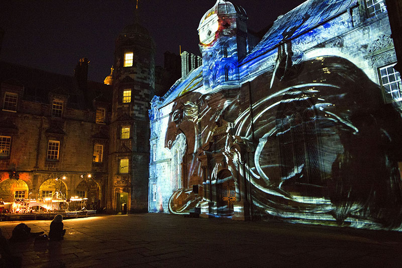 Edinburgh Fringe Festival Includes 'Animotion' Pairing Live Music, Digital Art. Photo by Ross Ashton