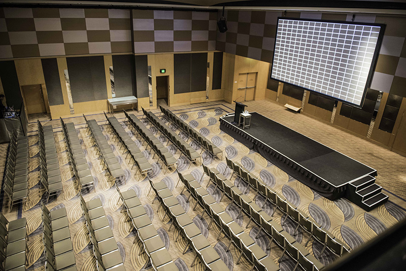 Jands Venue Engineering (JVE) and event AV services provider, Staging Connections, worked together on a staging solution for Westin Hotel in Sydney, Australia.