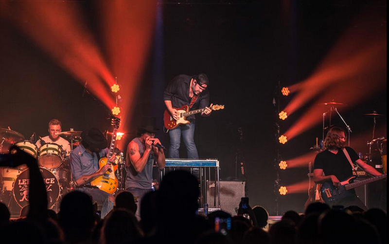 Lee Brice Tour Lit by LD Chris Lisle, Bandit Lites