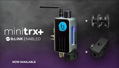 Timecode Systems' :mini trx+ with B:LINK Compatibility Now Shipping