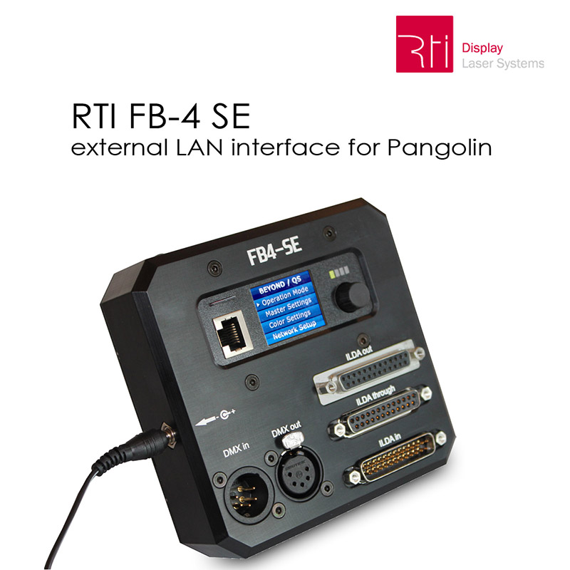 RTI FB-4 for Pangolin Quickshow or Beyond