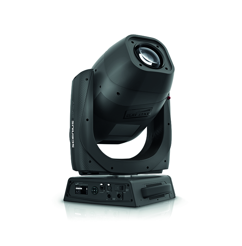 Clay Paky will be presenting new products at LDI this October including the company's Scenius and Spheriscan fixtures. The Scenius fixture, pictured here, combines high light output with minimal operating noise and a CRI greater than 95.