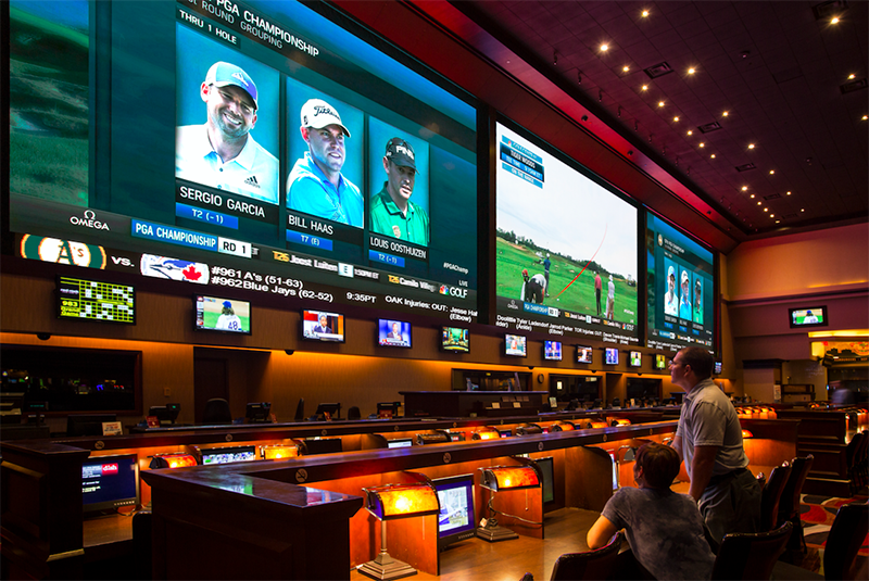 Red Rock Casino in Las Vegas installs NanoLumens high-res display panels in sports book