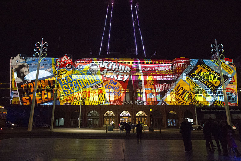 Projection Studio and Ross Ashton worked on LightPool, which will be on display during the 66-day ‘Illuminations’ period each year in Blackpool, U.K.