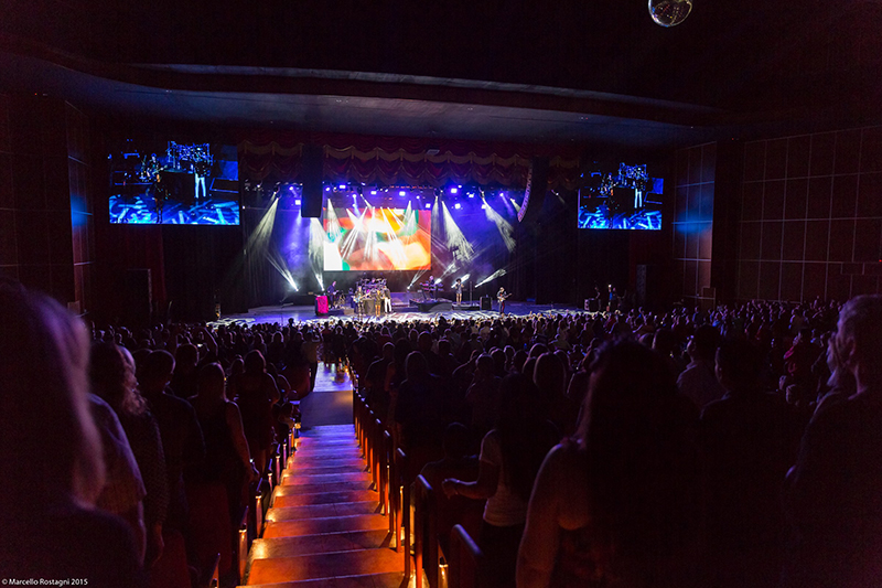 Oracle LED System’s screens have been sharing the stage with well-known acts since August.