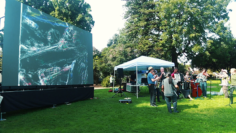 The event was held at held at Mosswood Park in Oakland CA