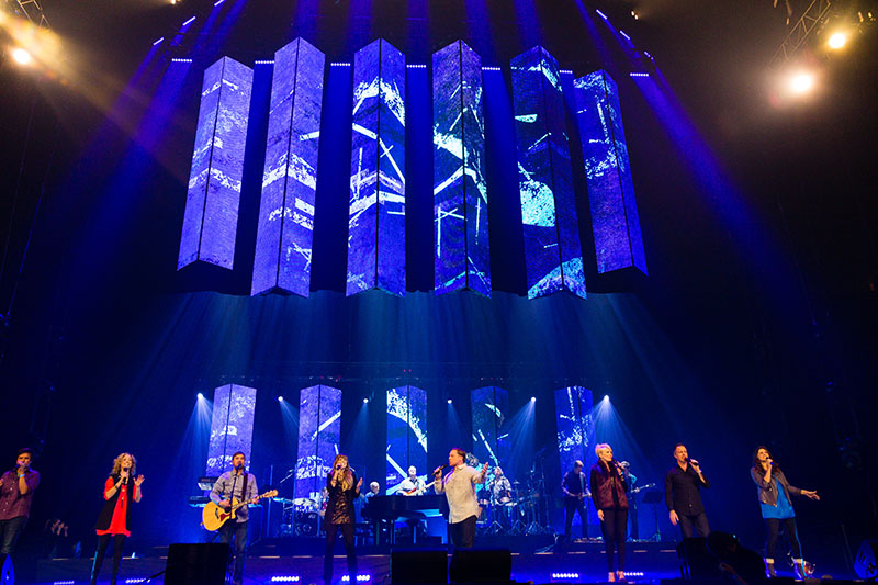 The 'Give Thanks' event at Bridgestone Arena