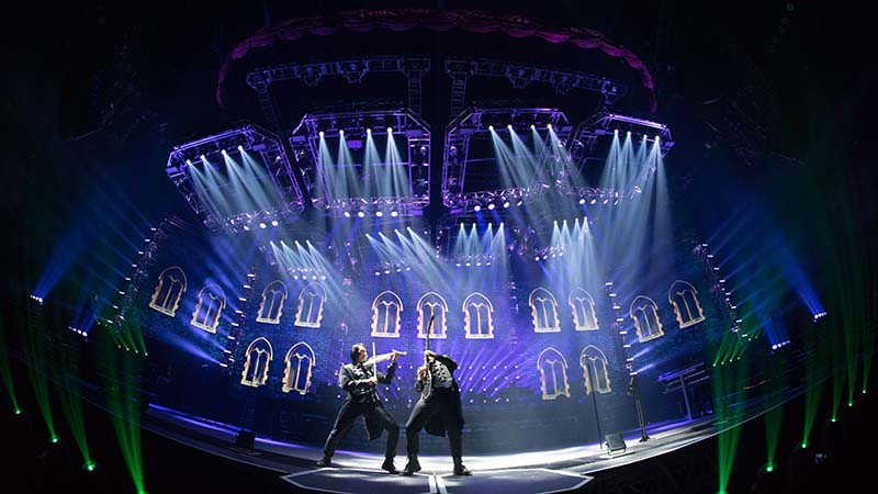 Trans-Siberian Orchestra during rehearsals for their 2015 winter tour